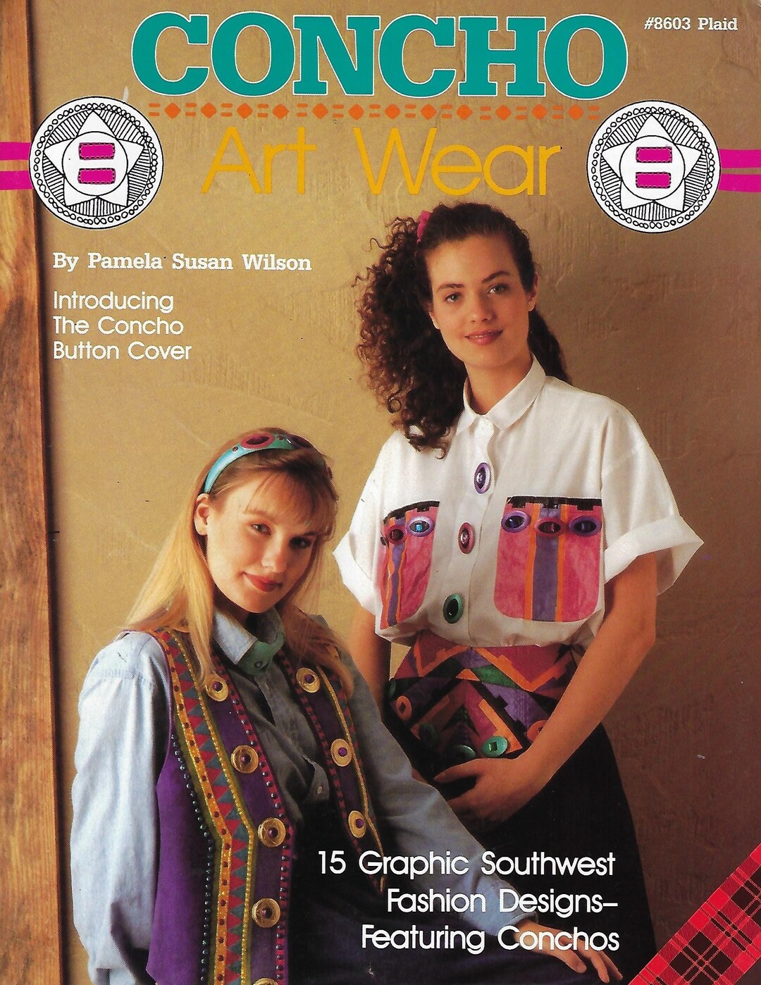 Concho Art Wear Sewing Patterns Vintage 1990's Fashion Craft Book - Etsy