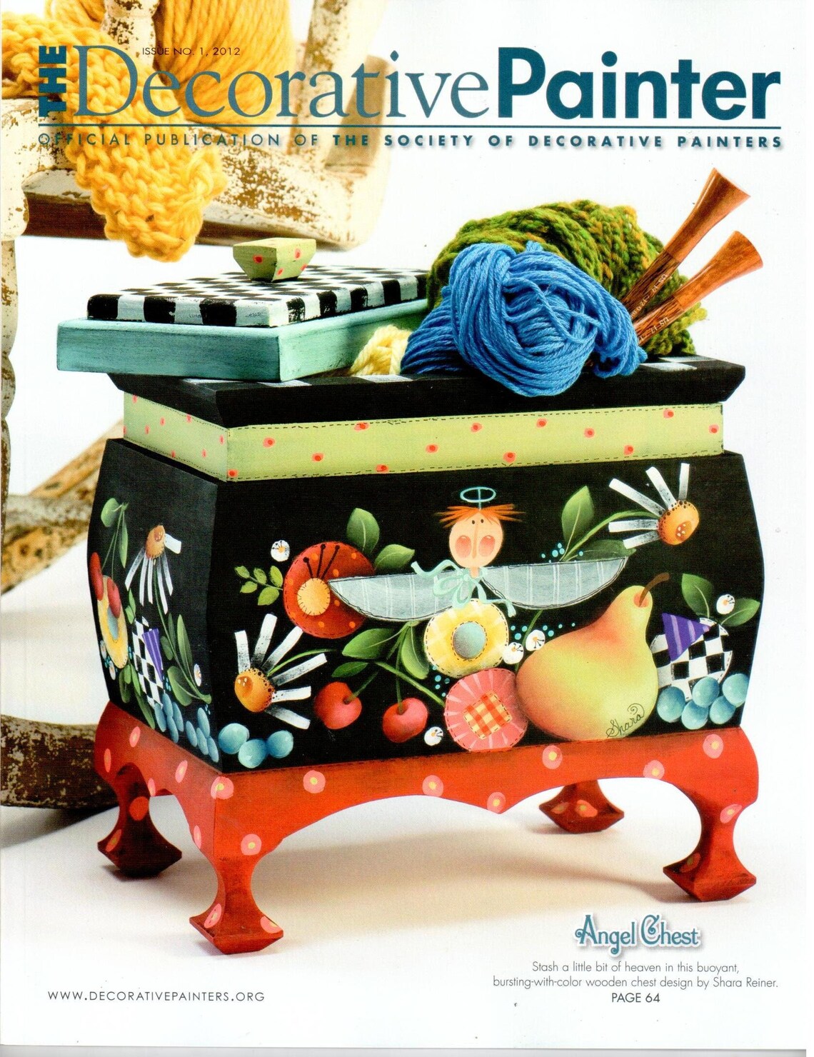 The Decorative Painter Magazine 2012 Issue 1 Decorative Etsy