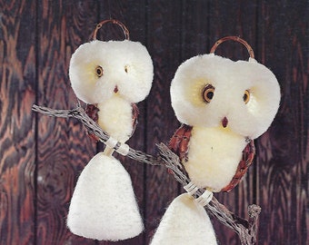 Macrame Showcase Owl & Santa Claus Patrones y Instrucciones Libro MM291