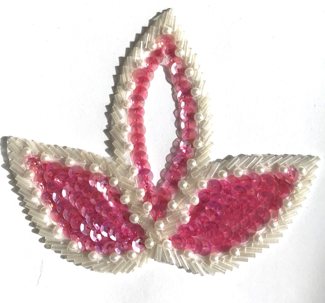 3-teiliges Strass Pailletten Aufnäher Set - Planet Stern Wolken Applikationen