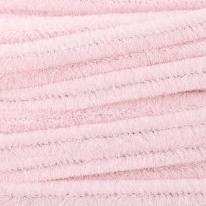 Box of 100 pcs 12" x 1/4" Wide Wired Pipe Cleaners Craft Chenille Stems