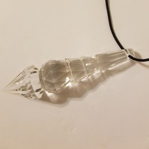 Pack of 12 Crystal Clear Faceted Large 80mm 3&quot; Teardrop Chandelier Pendants Beads