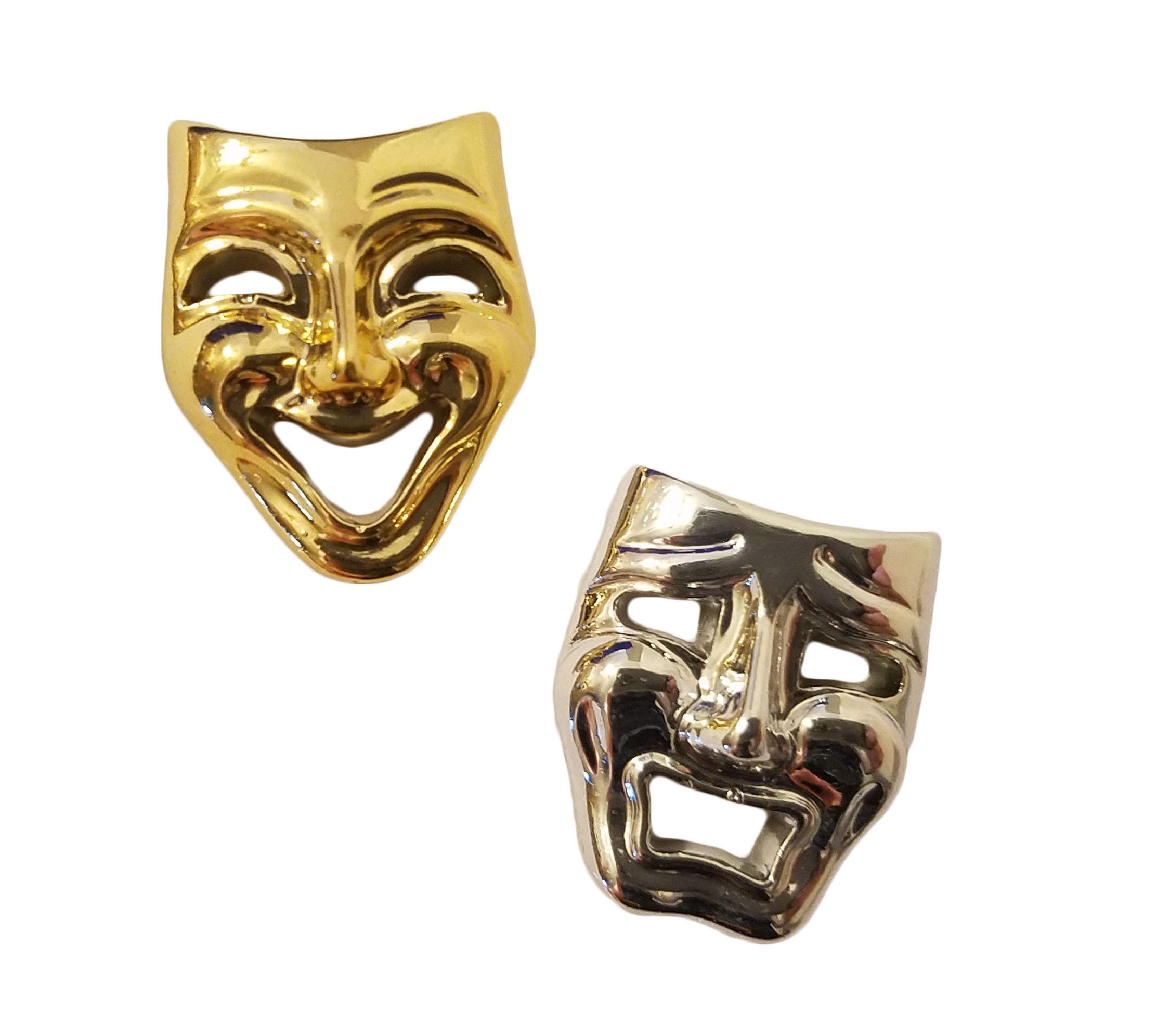 Tinsel Comedy & Tragedy Masks