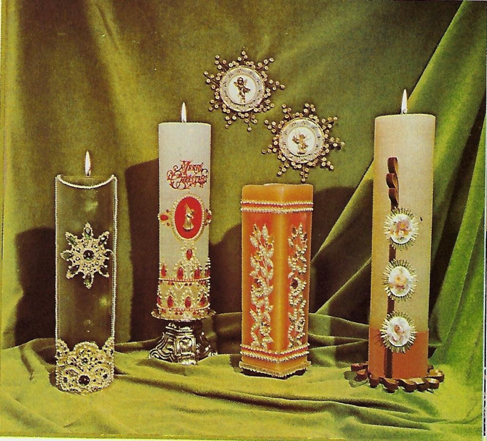 Poured Candles and Trims Vintage Candle Making Book How to Etsy