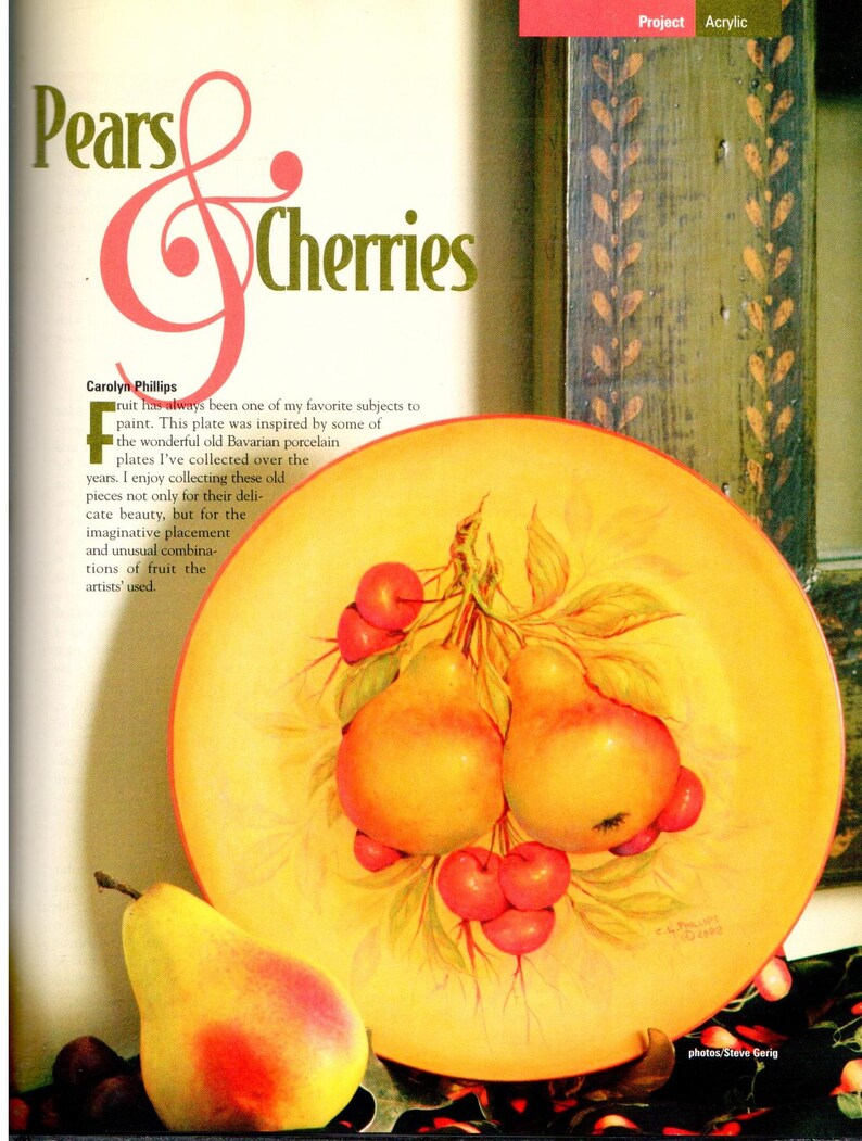 The Decorative Painter Magazine September/October 2003 Issue 5 Decorative Painting Patterns image 5