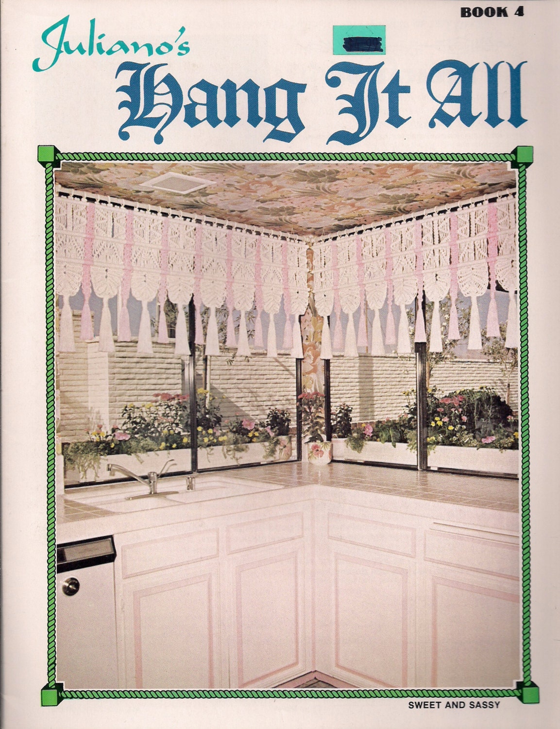 Livre De Macramé 'Hang It All' - 3 Modèles Artisanaux - Occasion Bon état
