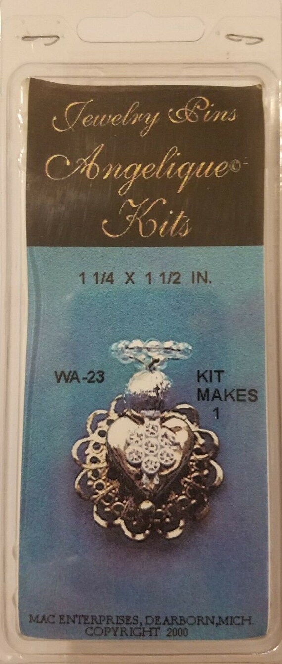 Kit Perles Et Fils Vintage MAC Enterprises - Pour Fabriquer 12 Anges De Noël