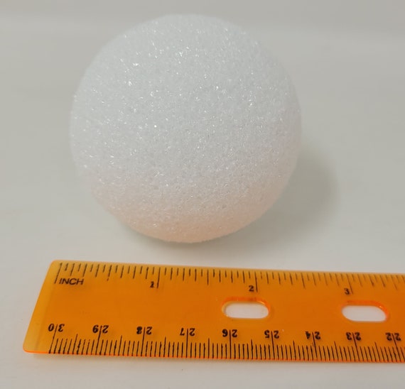 Lot de 50 boules de polystyrène, sphères, formes artisanales en mousse pour enfants, travaux manuels de 2-1/2 po. - Canada