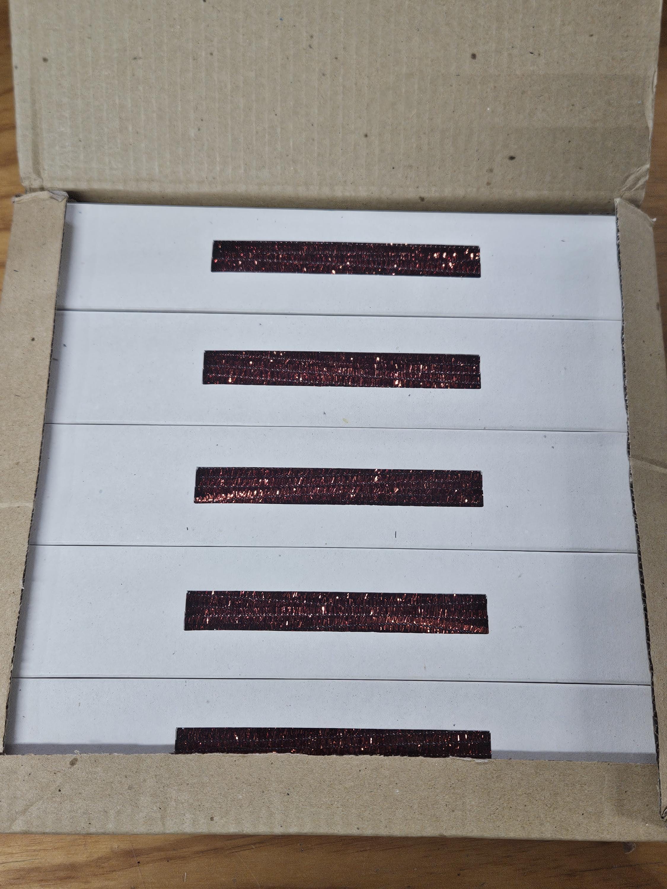 Lot 200 Cure-Pipes Paillettes 30cm Dorés - Tiges Chenille Créatives Décoration Noël Guirlandes