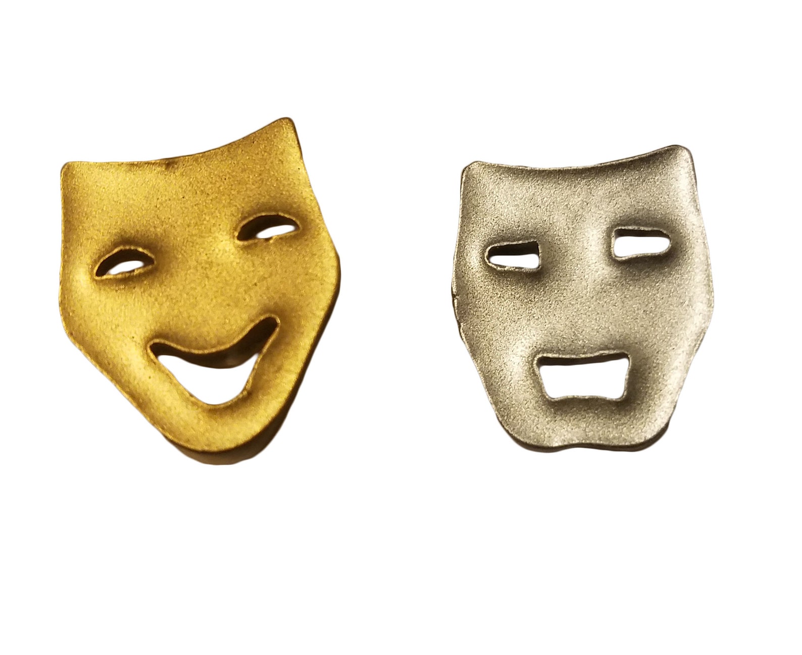 1 Comedy Tragedy Masks Drama Theater Mardi Gras Craft Etsy