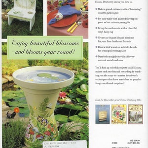 Painting Garden Decor with Donna Dewberry Decorative Painting Patterns Craft Book image 4