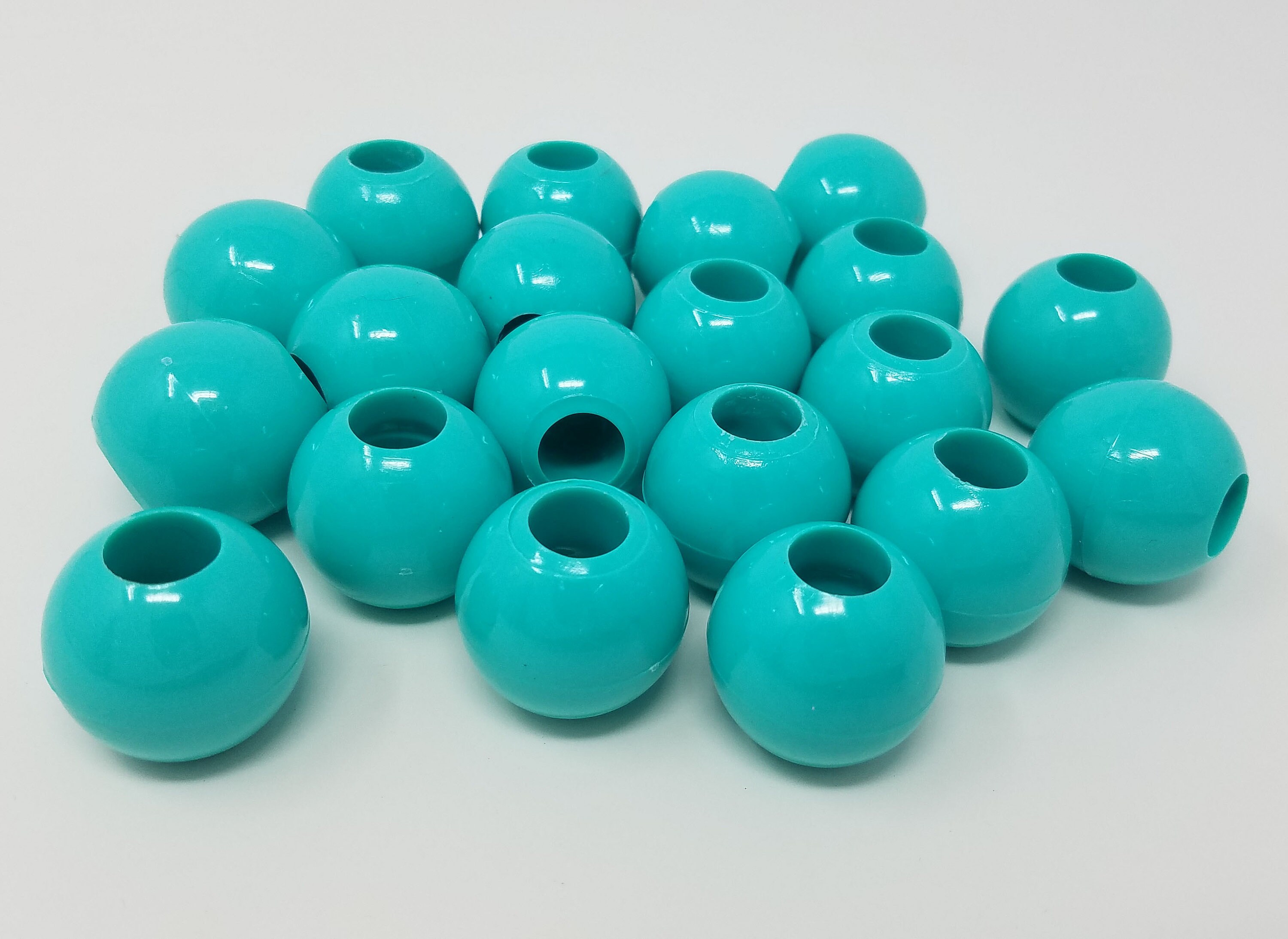 Lote de 20 Marbella Round Plastic Acrylic Macrame Large Craft Etsy