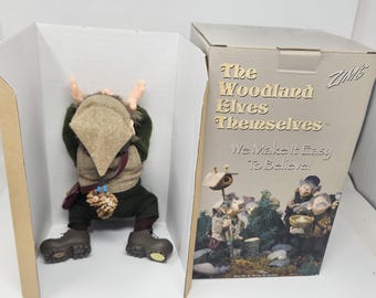 Zim's the Woodland Elves Themselves 2002 Marco Elf New in Box WE02