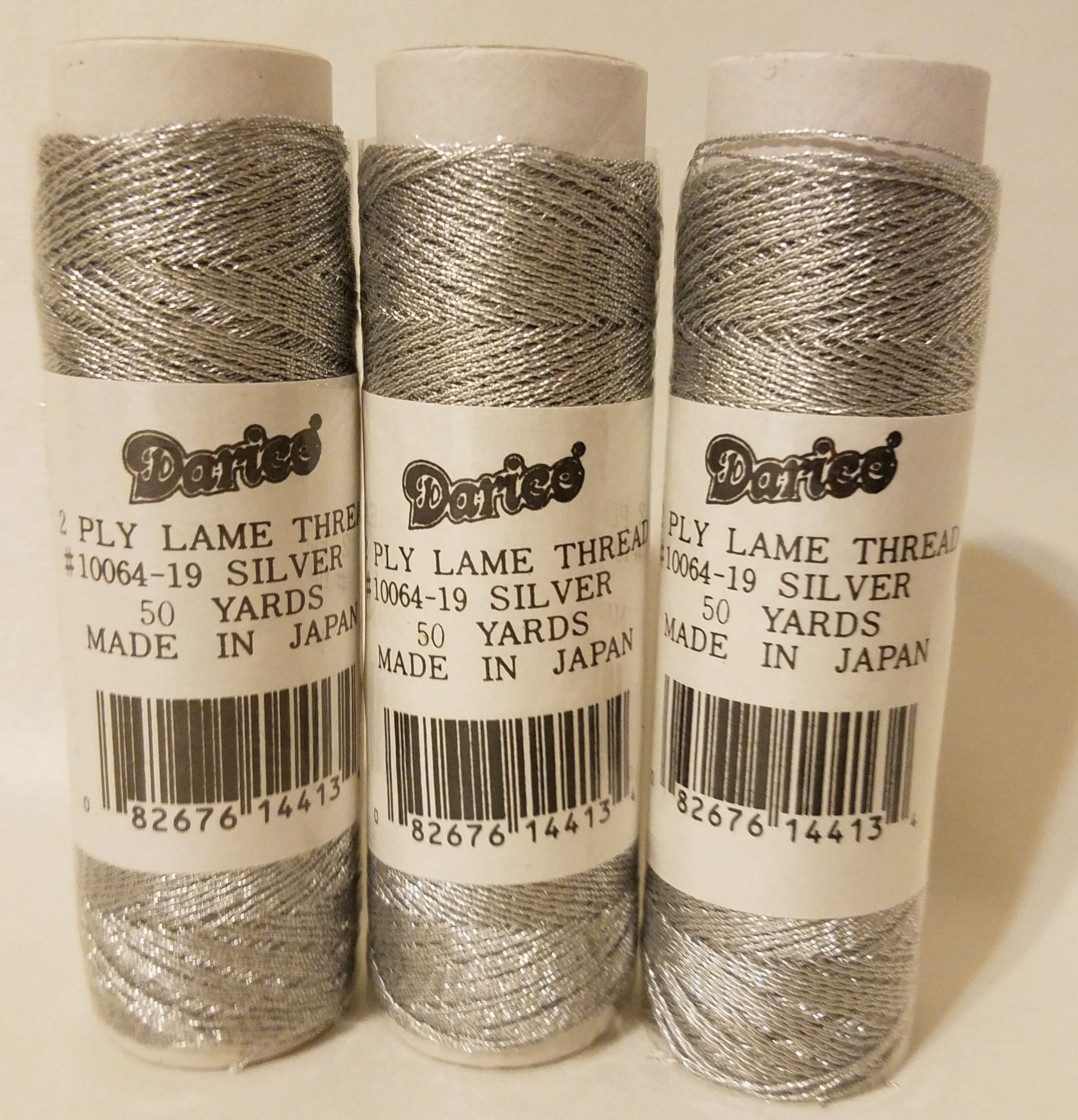 Lame Metallic Thread | Soft Non-Scratchy