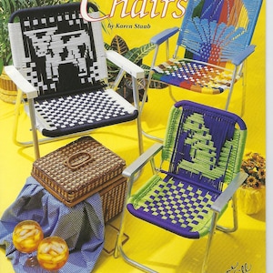 PDF ONLY Garden Spot Macrame Lawn Chairs Downloadable Patterns