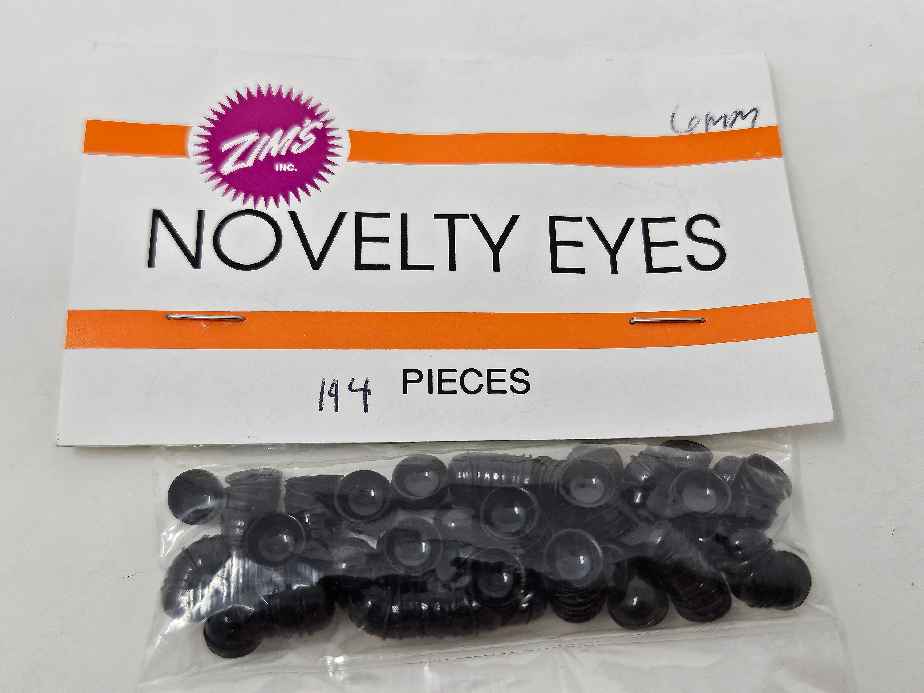 Lot de 150 grands yeux de sécurité en plastique pour poupées Amigurumi