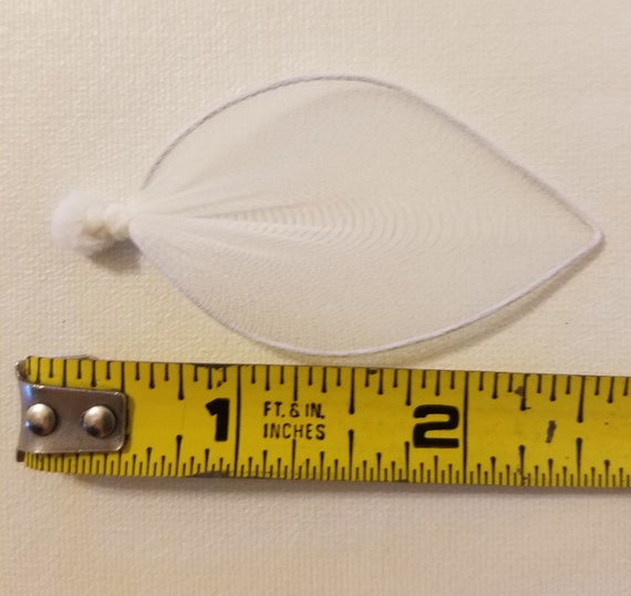 Lot 10 Pair Vtg Miniature 2.5/" Nylon Sheer Fairy Angel Wings Craft Doll Making