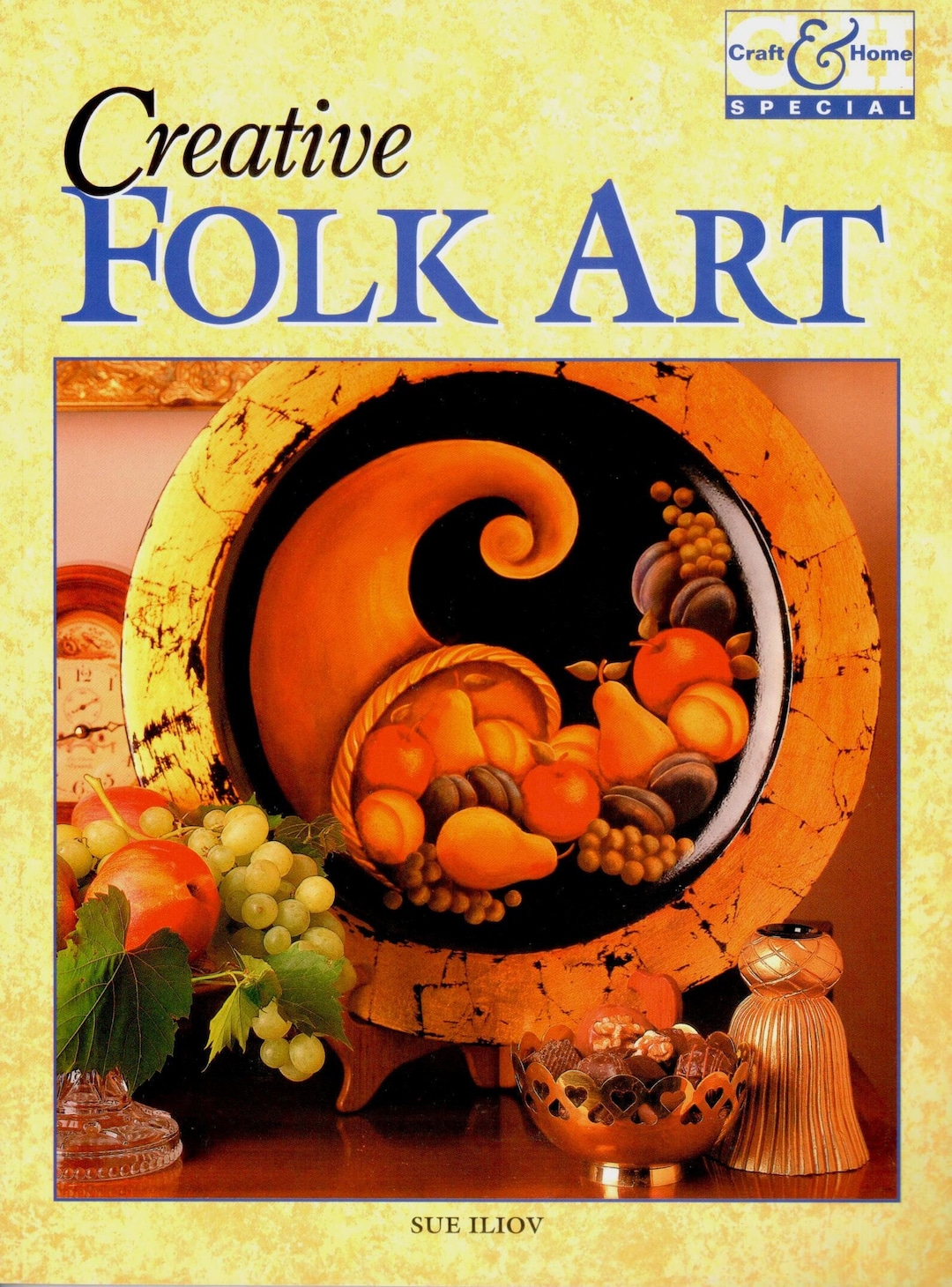 Creative Folk Art Decorative Painting Craft Book by Sue Iliov - Etsy