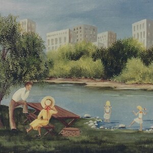 Family Picnic Norma Harrington Decorative Painting Pattern Packet