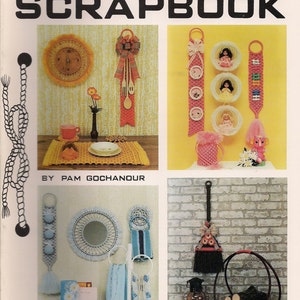Craft Book Macrame Scrapbook Wreaths and Other Patterns for the Home