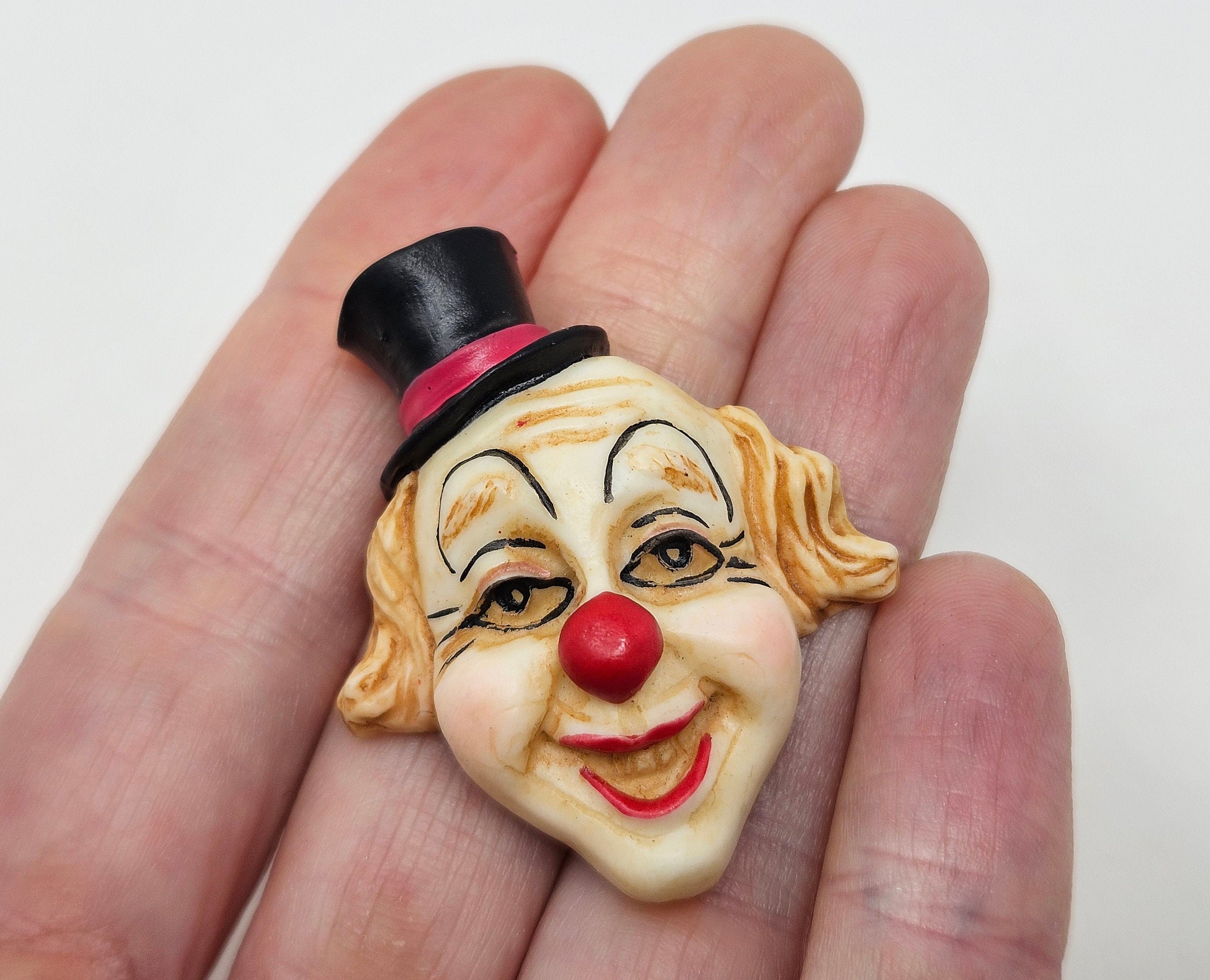Porcelain clown doll - Etsy 日本