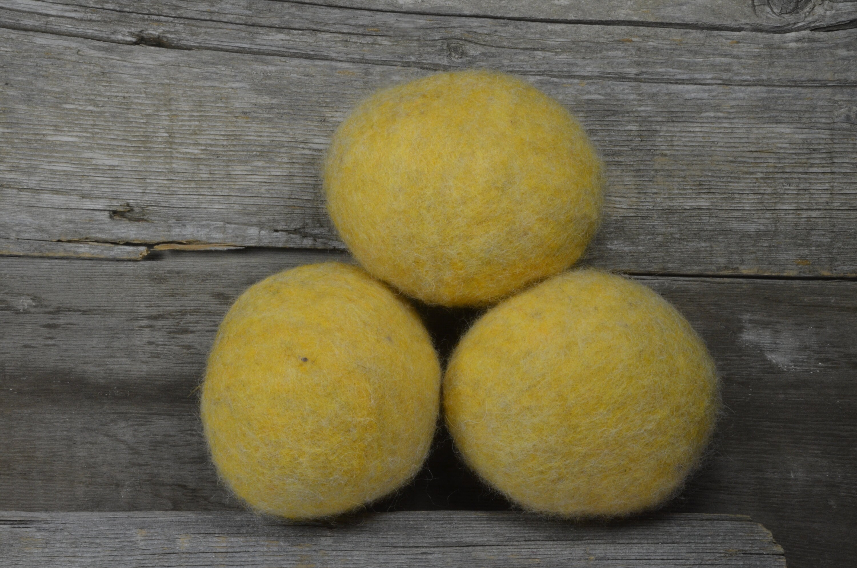 felt dryer balls