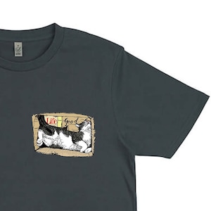 Maglietta unisex Happy Cat in a Box