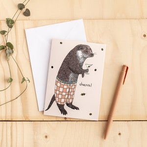 Acclamations! Carte Monsieur Loutre