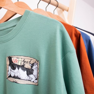 T-shirt da donna "Happy Cat in a Box"
