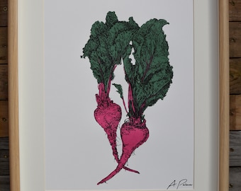 Beetroot Kitchen Print