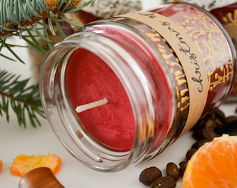 Christmas Scent Hand Poured Soy Candle