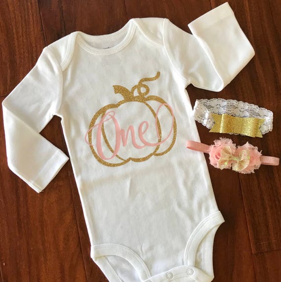 first birthday pumpkin outfit