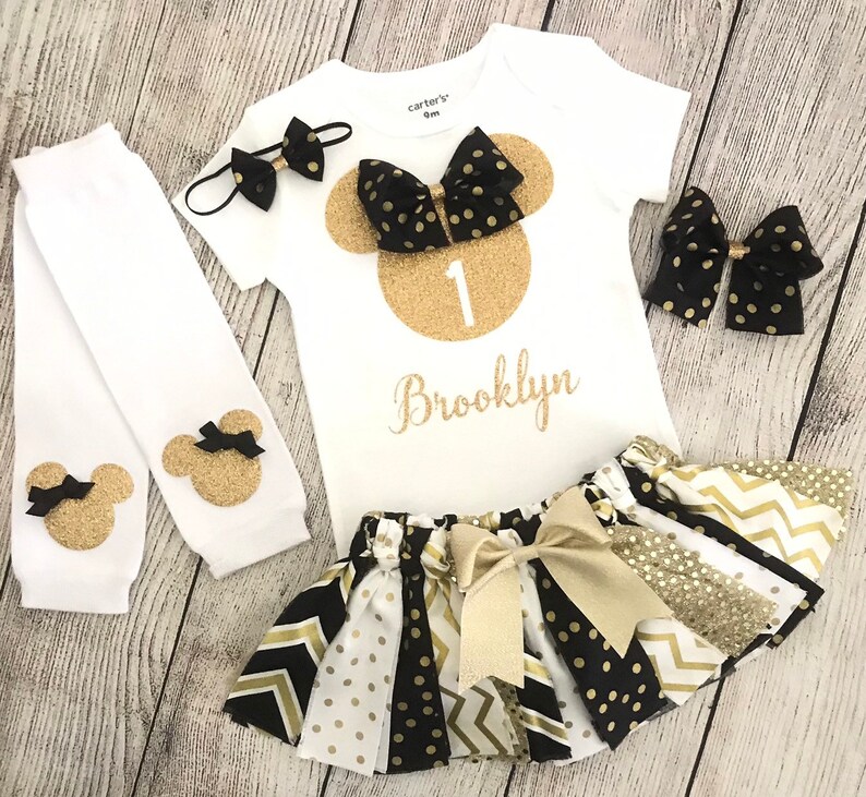 baby girl first birthday outfit minnie mouse