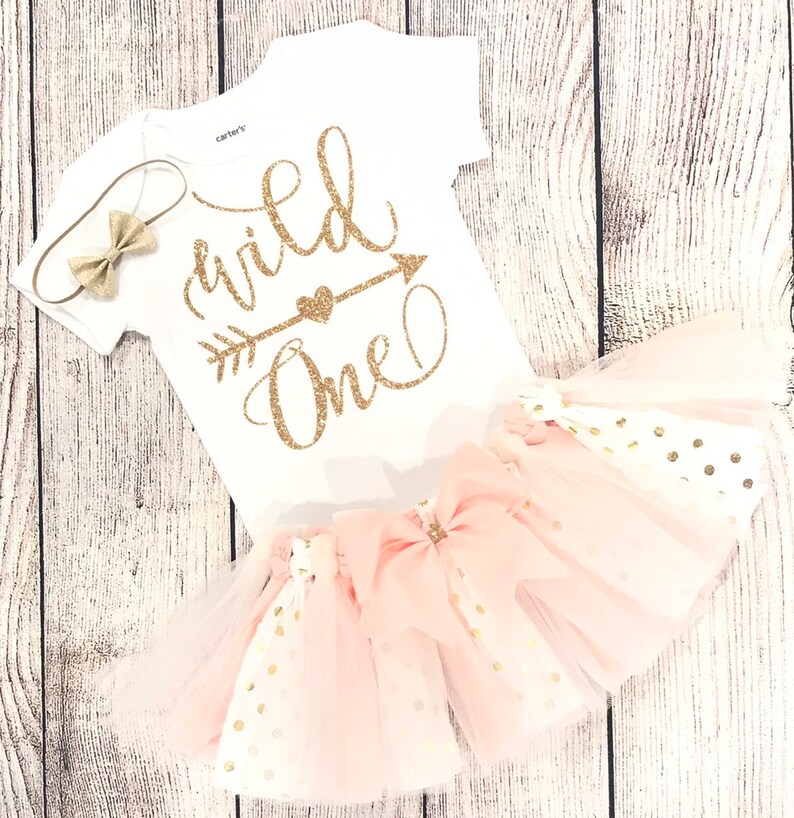 first birthday tutu set