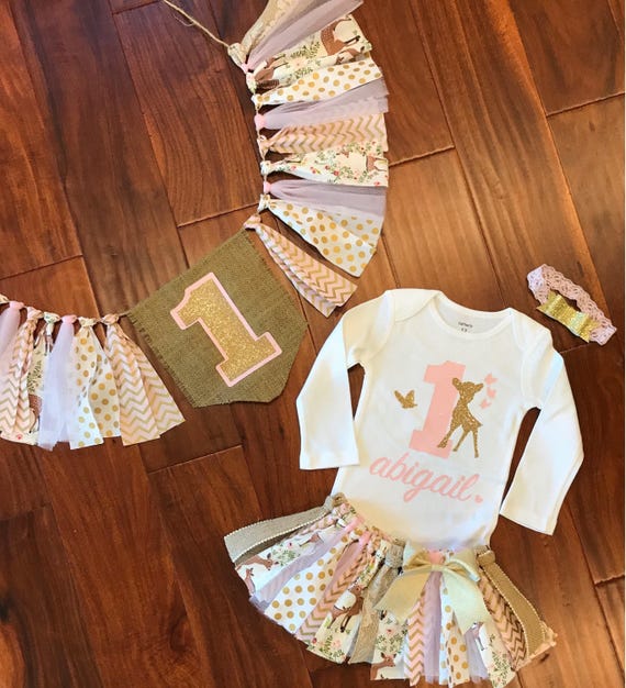 etsy baby girl 1st birthday outfit