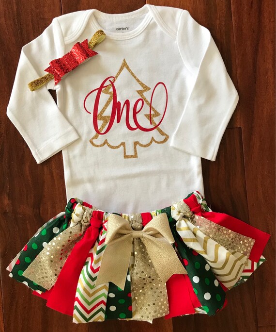 first christmas outfit girl