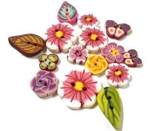 Fimo Buttons Etsy