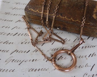 Dating Necklace Antique Jewelry Clasps Antique Edwardian 9ct ROSE