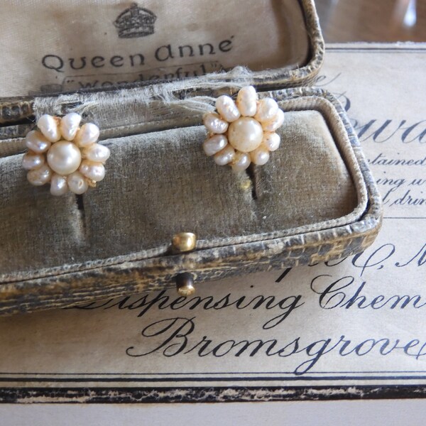 Genuine Pearl Earrings