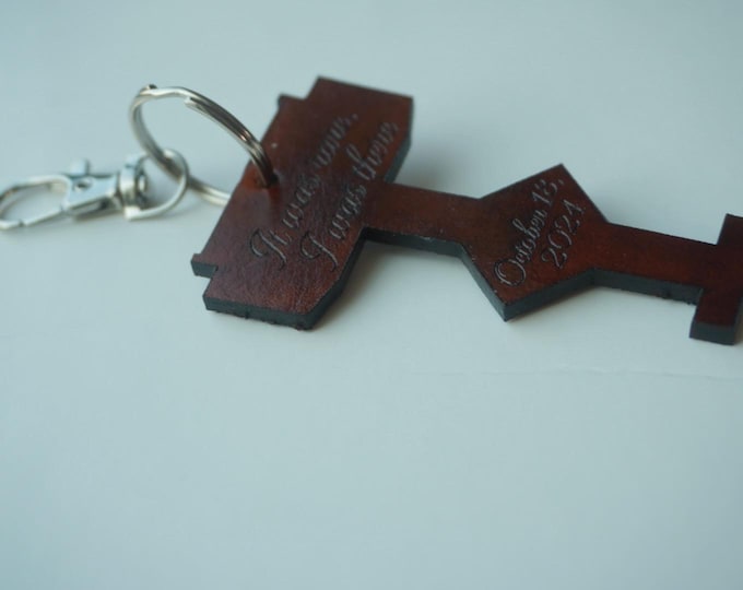 Swiftie Themed Leather Era Vault Keychains