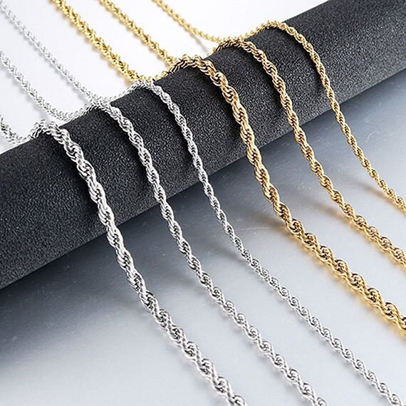 Stainless Steel Chain Jewelry Making Chain Mens Chain Etsy