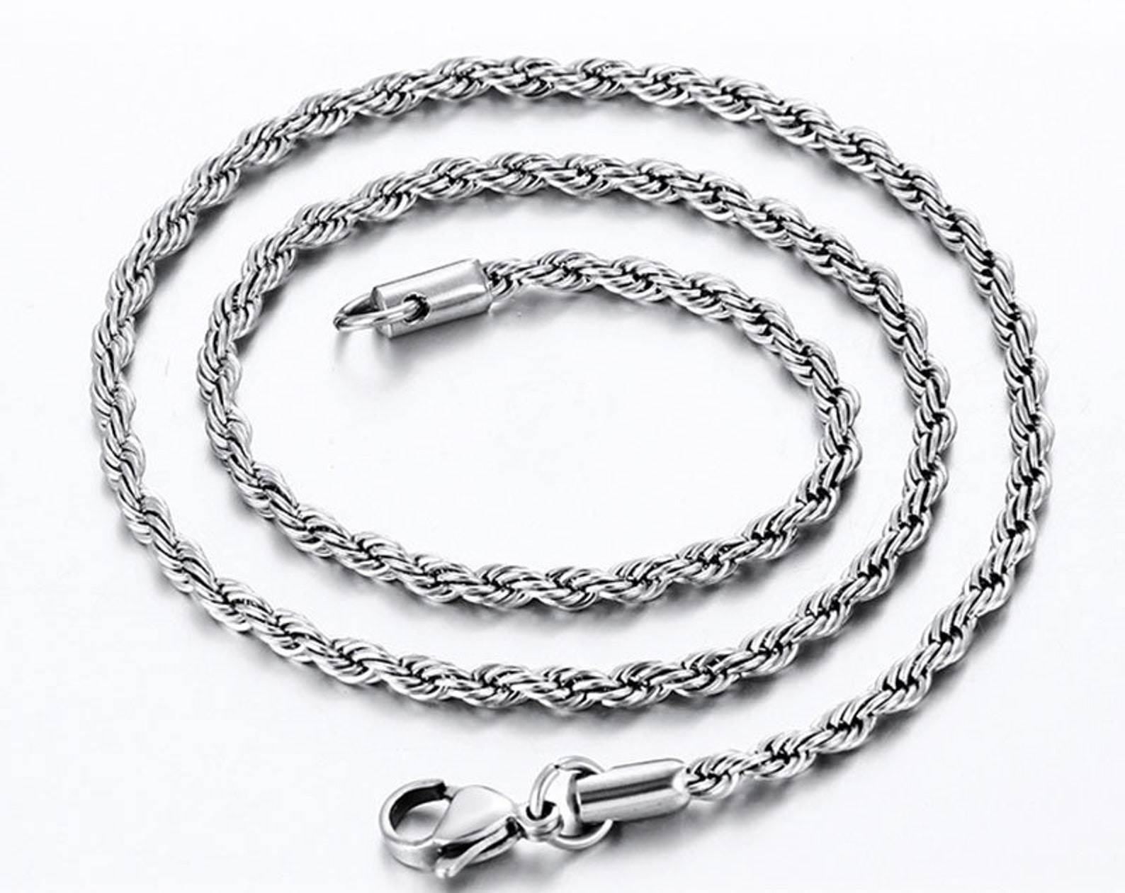 Stainless Steel Chain Bulk Chain Jewelry Making Chain Men Etsy