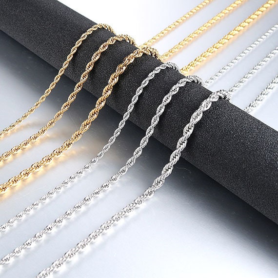 Stainless Steel Chain Jewelry Making Chain Mens Chain Etsy