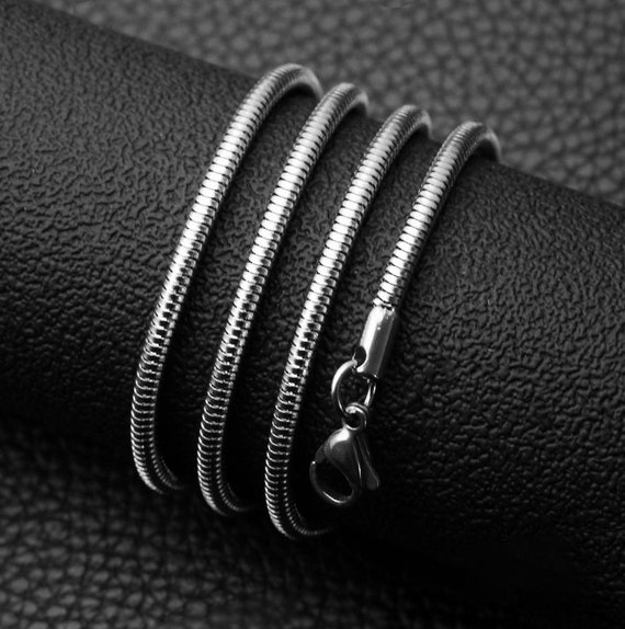 Stainless Steel Chain Bulk Chain Jewelry Making Chain Men Etsy