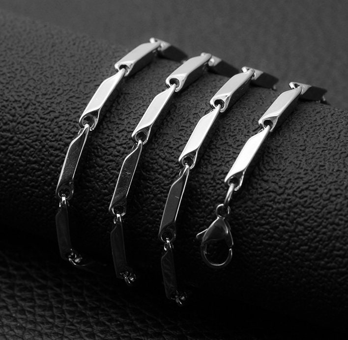 Stainless Steel Chain Bulk Chain Jewelry Making Chain Men Etsy