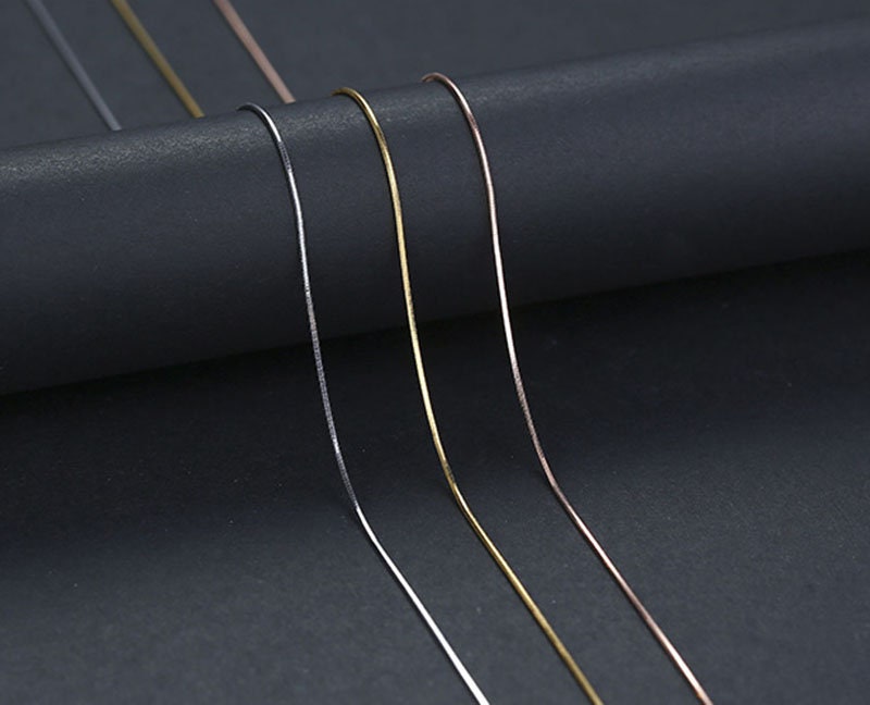 Sterling Silver Chain Bulk Chain Jewelry Making Chain Fine Etsy