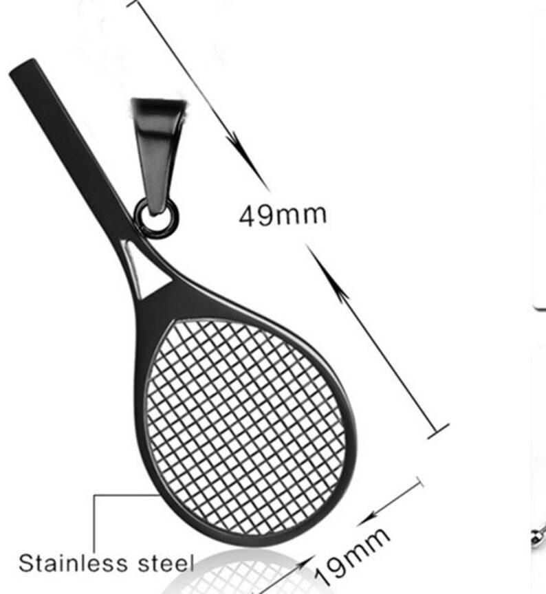 Stainless Racket Stainless Steel Tennis Racket Charms-movement Charms Pendants - Etsy