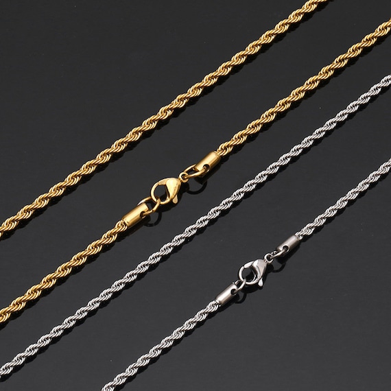 Stainless Steel Chain Jewelry Making Chain Mens Chain Etsy