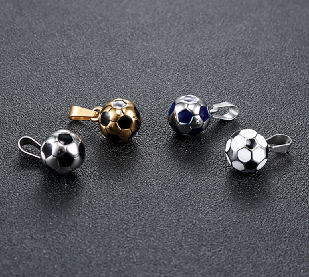 Stainless Steel Football Charms Pendants, Sports Charms,ball Charms,3d ...