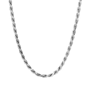 Chaîne en acier inoxydable, chaîne en gros, chaîne de fabrication de bijoux, chaîne pour homme, hypoallergénique, chaîne torsadée-T005